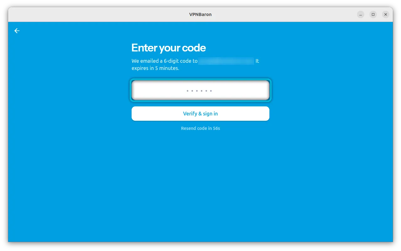 Enter your code, with the code box highlighted
