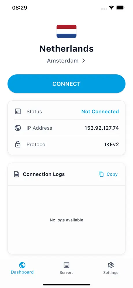 BaronVPN in the App Store